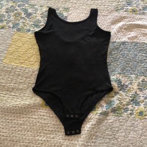 Weekend Soul Black leotard tank xs/s new